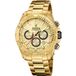 Festina Timeless Chrono F20684/1 Herenhorloge Goudkleurig Staal Analoog Quartz 10 ATM