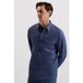Ted Baker Nalfans Ls Wool Blend Twill Over Shirt Bleu moyen