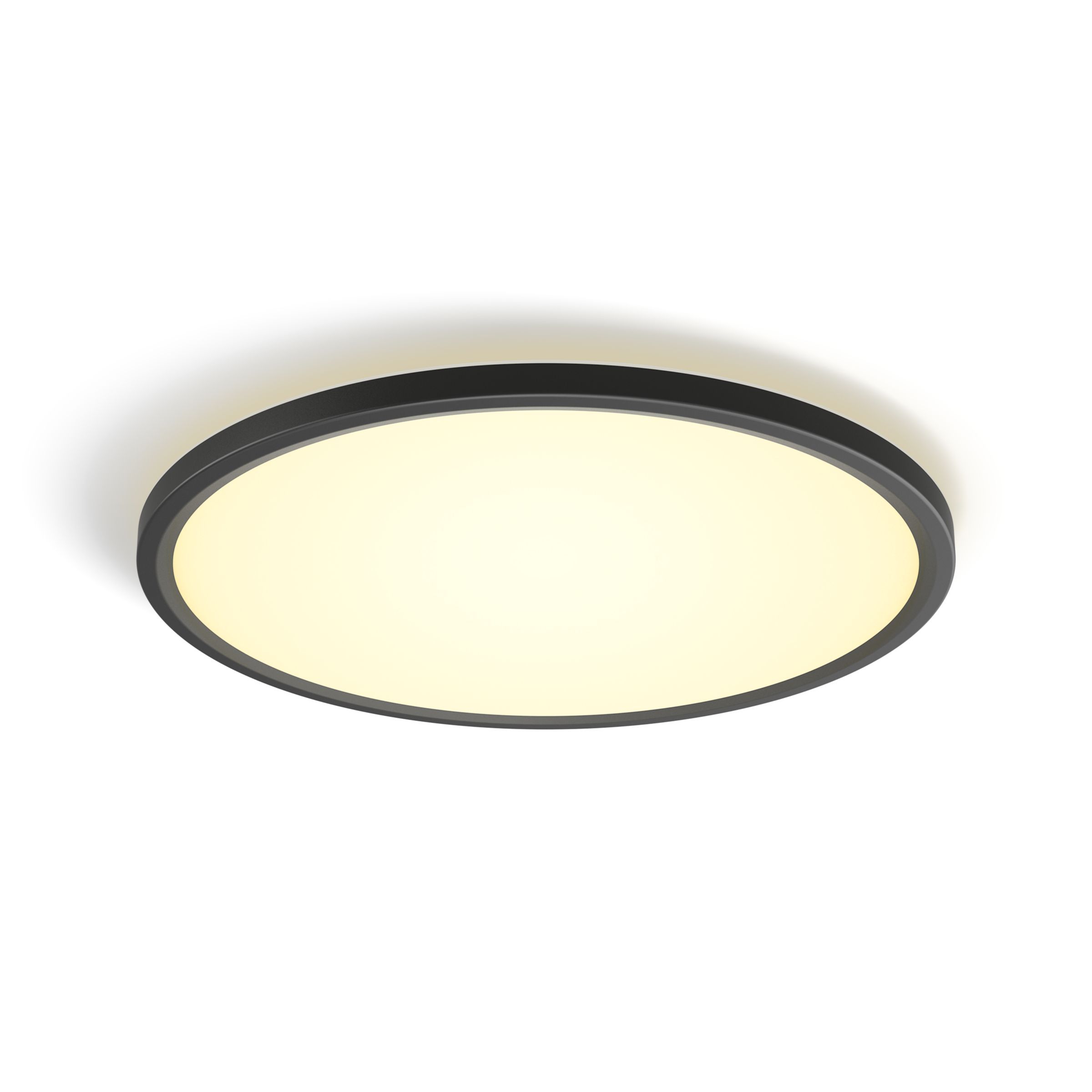 Philips Hue White Ambiance Tento Rond WA LED-plafondpaneel 42,1 cm Zwart