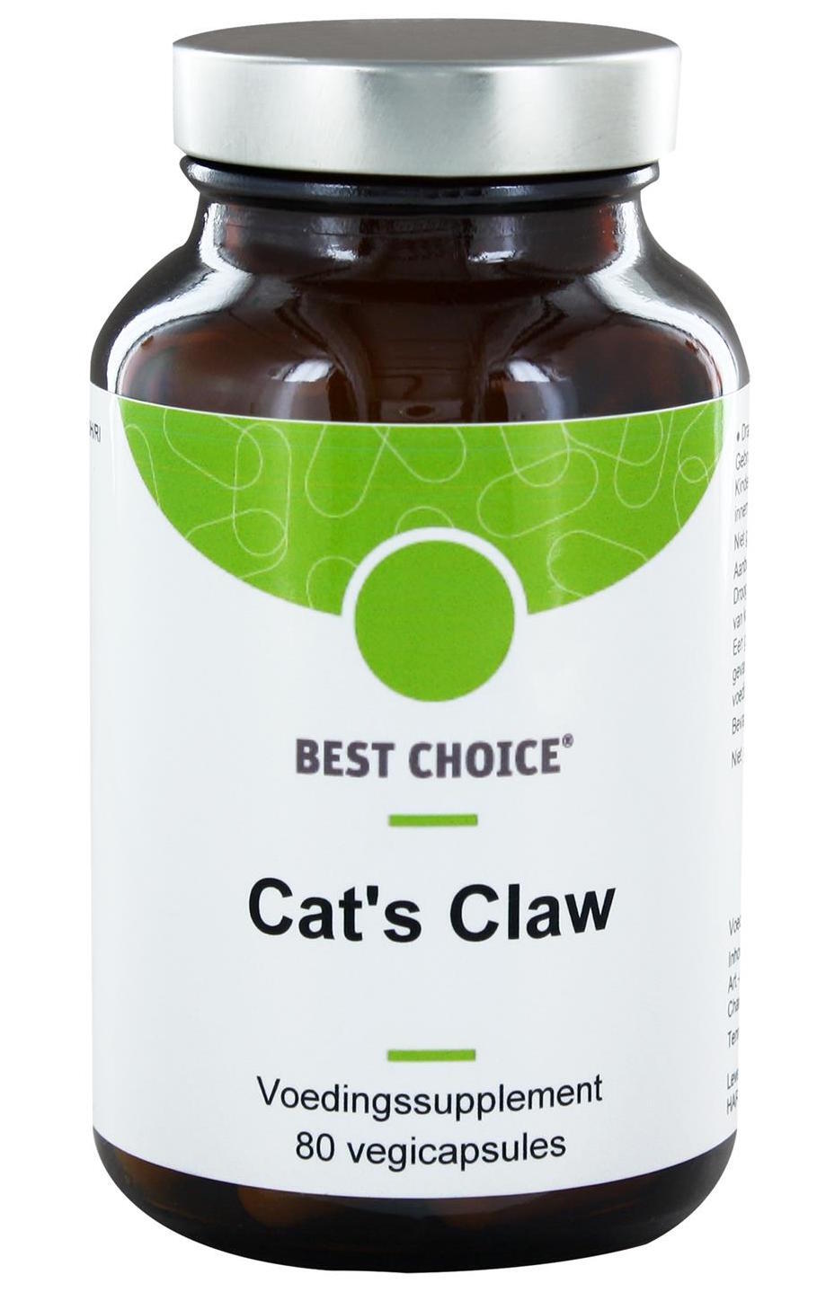 Best Choice Cat\s Claw Capsules 80st