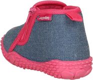 Playshoes Kinderslippers Eenhoorn Blauw Jeans 28/29