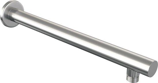 Brauer Brushed Edition Wandarm - recht - 40cm - PVD - geborsteld RVS
