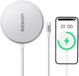 UGREEN Qi2 15W Draadloze Magnetische Oplader - Compatibel met MagSafe - 1.5M Gevlochten USB-C Kabel - Wit