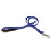 Arquivet nylon riem, glad, blauw, 25 x 120 cm