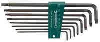 Stahlwille Torx inbussleutelset lang+kogelkop