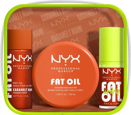 NYX Professional Makeup Fat Oil Lip & Body Kit - Caramel Mami