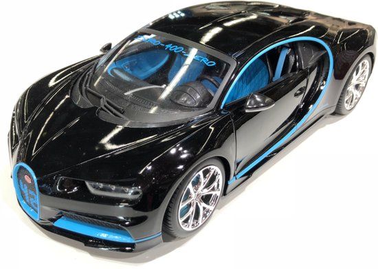 Burago Bugatti Chiron Zero-400-Zero Montoya #42 1:18 - 4893993010936