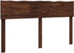vidaXL Live Edge Hoofdbord ROSTOCK Donkerbruin 120 cm