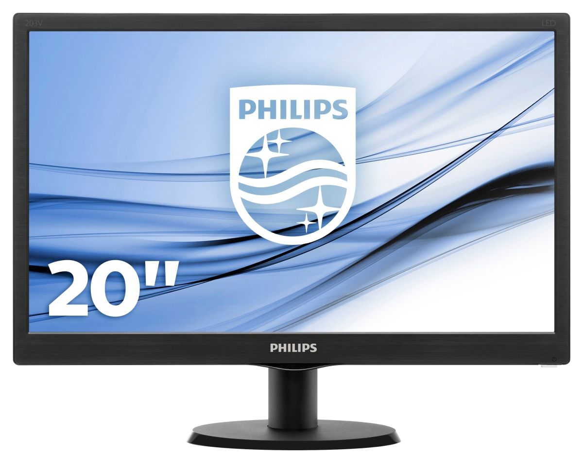 Philips 203V5LSB26/10 - 19.5" LED Monitor - 1600 x 900 - VGA