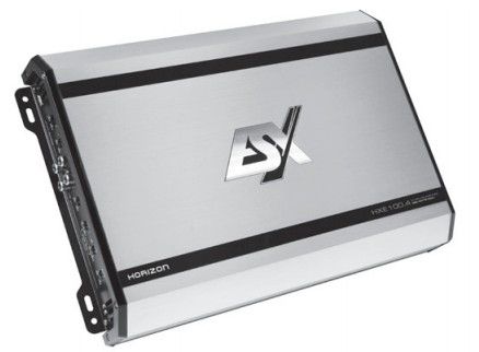 ESX HXE100.4 4-kanaals versterker - Zwart/Zilver