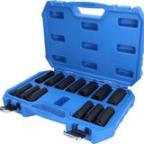 BRILLIANT TOOLS 1/2" krachtdoppenset zeskant 13-delig lang 10 - 24 mm - BT022625