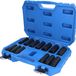 BRILLIANT TOOLS 1/2" krachtdoppenset zeskant 13-delig lang 10 - 24 mm - BT022625