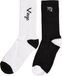 Mister Tee Virgo Zodiac 2-Pack Sokken - 47/50 - Zwart/Wit