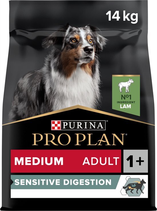 PRO PLAN Sensitive Digestion - Hondenvoer - Lam - 14 kg