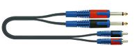 Cavo Audio 2 Jack Mono Da 6,3 Mm A 2 M