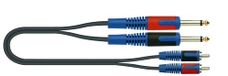 Cavo Audio 2 Jack Mono Da 6,3 Mm A 2 M