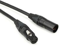 HOSA Edge CMK-050AU Neutrik XLR3F naar XLR3M microfoonkabel, 50 voet