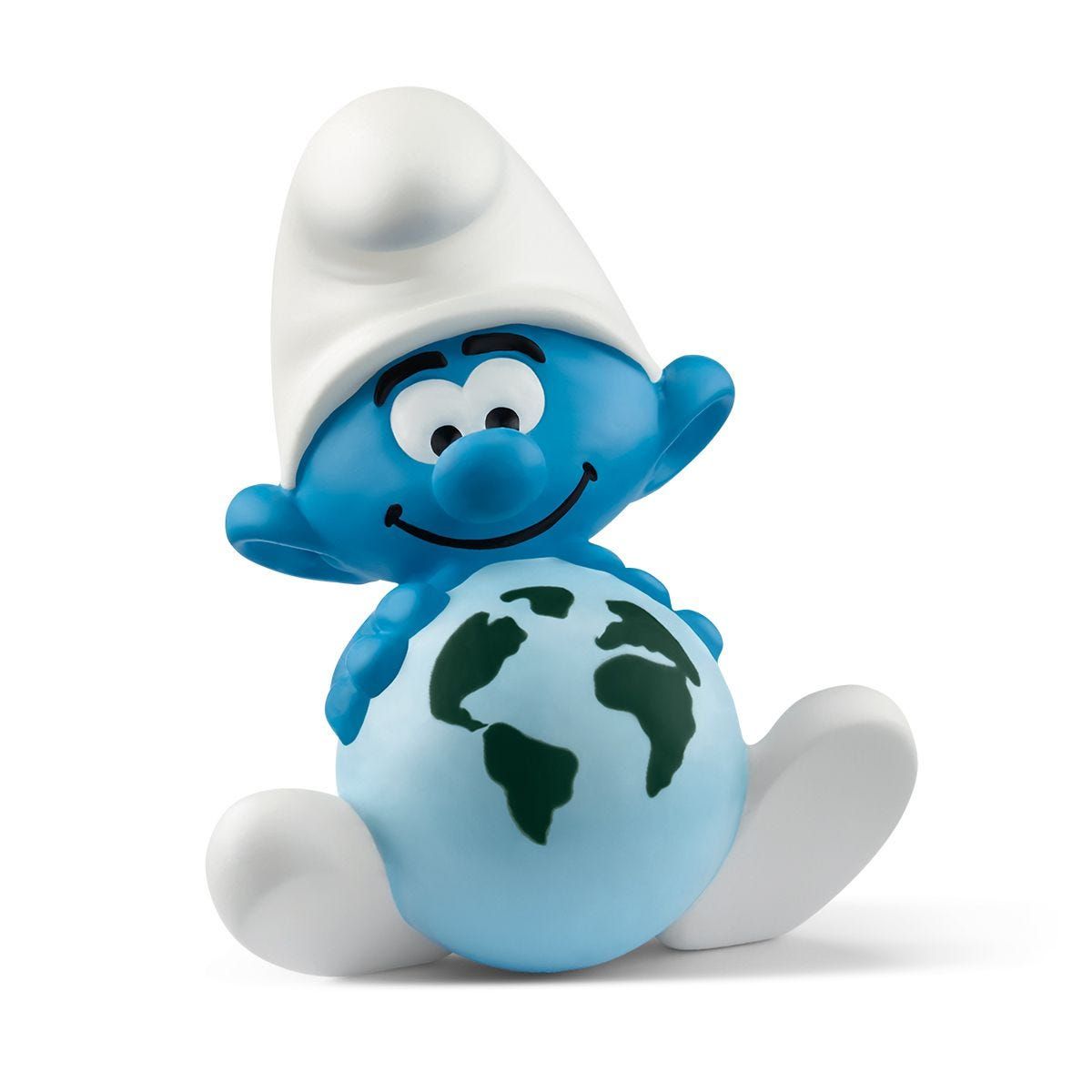 Schleich De Smurfen Duurzaamheidsmurf - Speelgoedfiguur - Blauw/Wit - 3+ Jaar