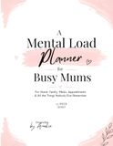 A Mental Load Planner for Busy Mums: A 12-Week Reset for Home, Family, Meals, Appointments & All the Things Nobody Else Remembers