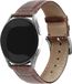 Strap-it Leren crocodile bandje - bruin