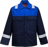 Portwest FR55 Bizflame Plus Werkjas Marine/koningsblauw Maat XL