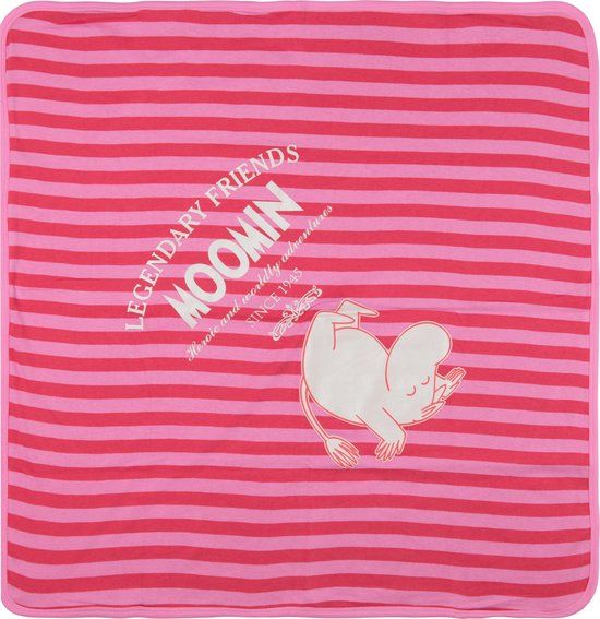 Moomin badcape meisjes roze 75 cm - Katoen - Baby