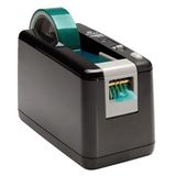 START International ZCM0800-WT-EU Elektrische, batterij-aangedreven bandafroller, max. bandbreedte 25 mm, 3 vooraf ingestelde snijlengtes, zwart