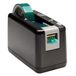 START International ZCM0800-WT-EU Elektrische, batterij-aangedreven bandafroller, max. bandbreedte 25 mm, 3 vooraf ingestelde snijlengtes, zwart