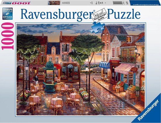 Ravensburger Geschilderd Parijs - Legpuzzel - 1000 stukjes