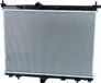 NRF Radiateur voor motorkoeling, met gelaste koelribben, 538 - 380 mm, aluminium, NRF, geschikt voor onder andere PEUGEOT 208