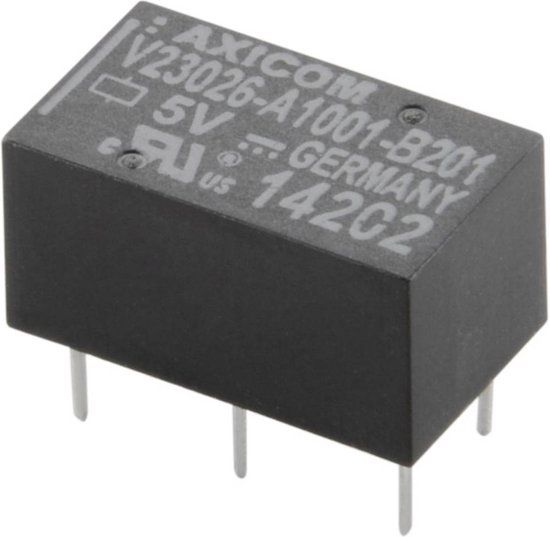 Bosch TE Connectivity V23026A1002B201 Printrelais 12 V/DC 1 A 1x wisselcontact 1 stuk(s)
