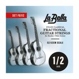 La Bella FG112 Snarenset voor Klassieke Gitaar 1/2 53cm