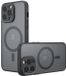 Techsuit PureFrost MagSafe iPhone 12 Pro Max Noir givré