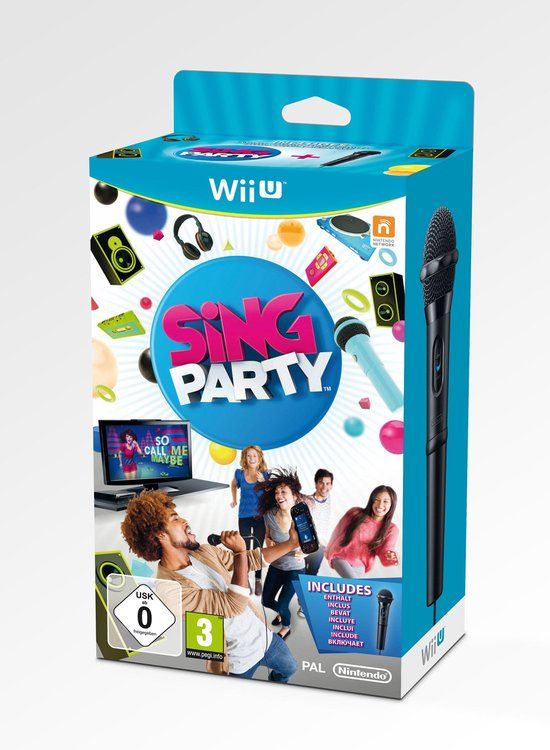 Nintendo Sing Party + Microfoon - Wii U