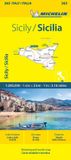 Sicily-Sicilia Michelin Sicily - Michelin Local Map 365