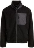 Build your Brand Bonded Sherpa Jacket BY406 - Black - S