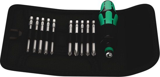 WERA Kraftform compact 41 vouwtas met 89mm bits - 05059299001