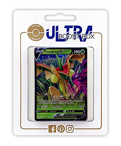 my-booster Pomdrapi V (Flapple V) 18/163 - Ultraboost X Epée et Bouclier 5 Styles de Combat - Doos met 10 Franse Pokemon kaarten