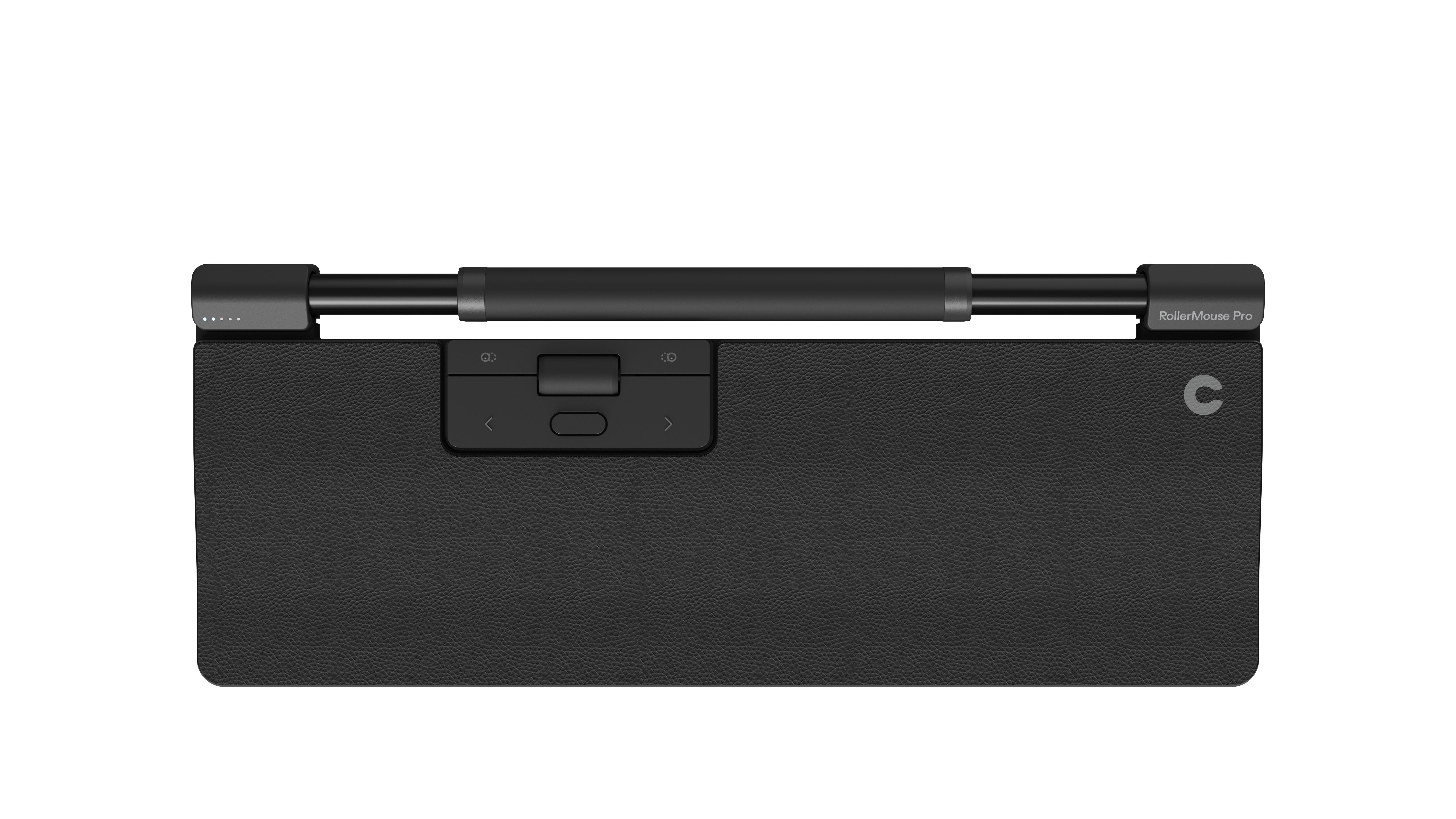 Contour Design RollerMouse Pro Wireless - Rollerbar - Vegan Leather - Zwart
