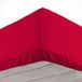 douceur d'intérieur Oscar Red Fitted Sheet Microfiber Plain 90 x 190 cm
