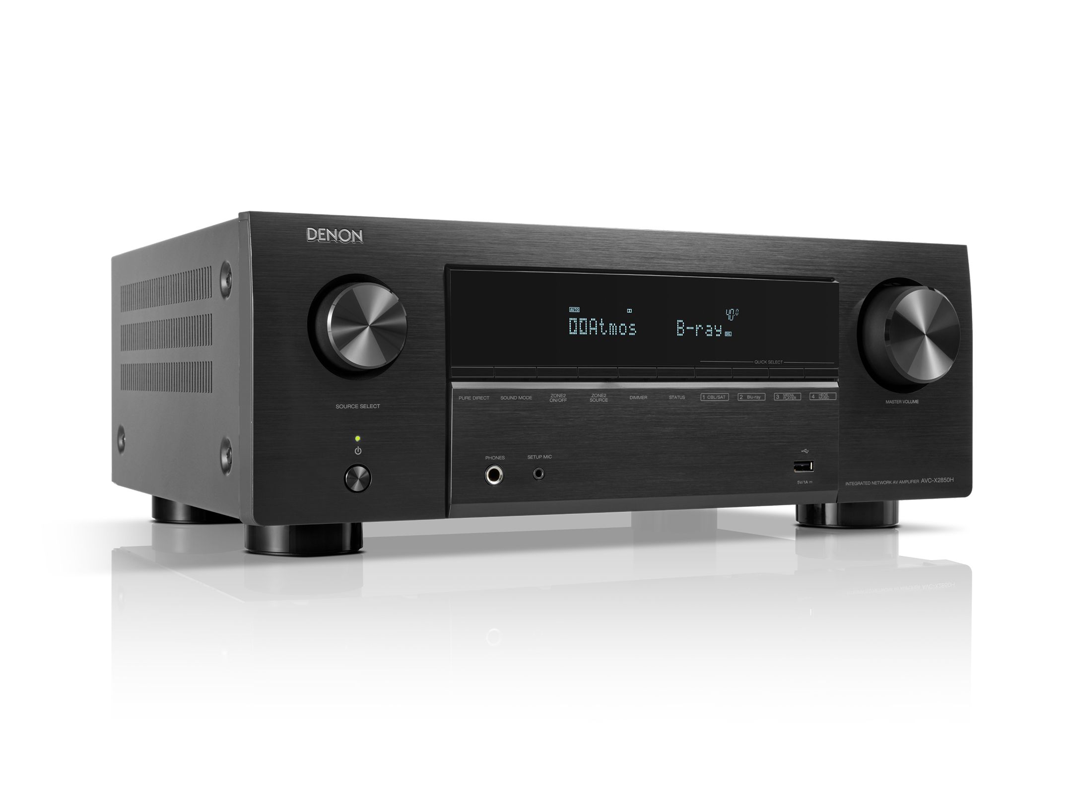 Denon AVC-X2850H 7.2-kanaals 8K Surround Receiver - Zwart