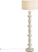 QAZQA Retro vloerlamp - Captain - Beige