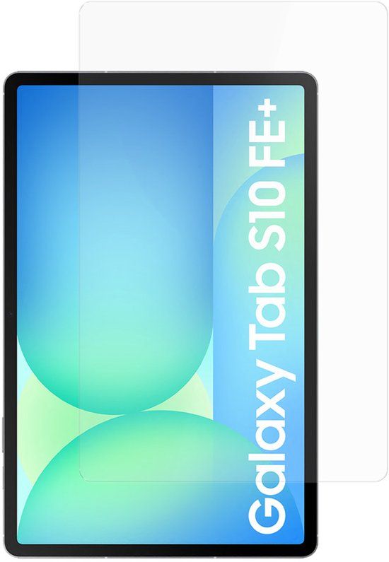 Just in Case Screenprotector geschikt voor Samsung Galaxy Tab S10 FE+ - Transparant - Glas