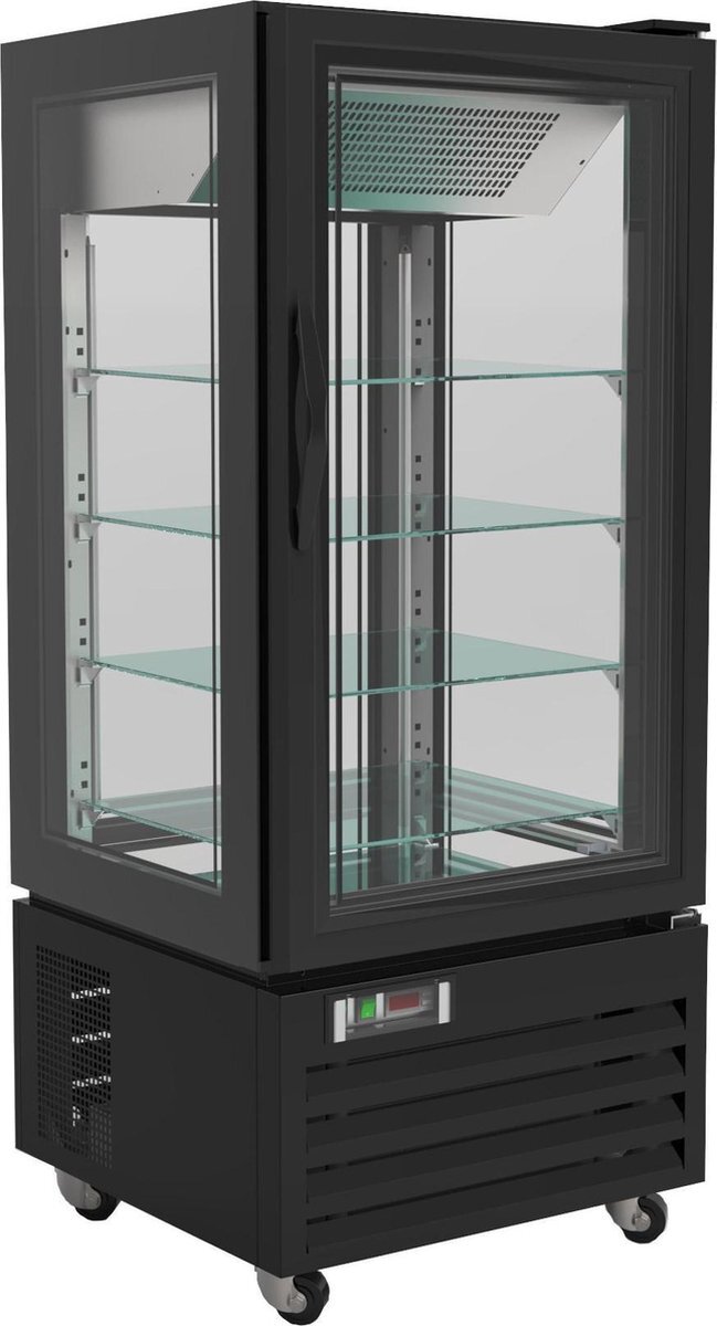 - Professionele Gebaksvitrine 1500 | 7450.0840 | Horeca zwart