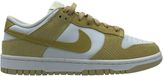 Nike Dunk Low Damen Sneaker Leder Größe 39 Gelb/Weiß