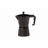 Krüger 501S Espressomachine Italiano NERO mt. 3 T, aluminium, zwart