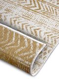 Northrugs Vloerkleed Biri dubbelzijdig Okergeel 120x170 cm
