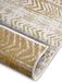 Northrugs Vloerkleed Biri dubbelzijdig Okergeel 120x170 cm