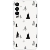 Samsung Galaxy A15 Beschermende Siliconen Case - Elegante Dennenboom