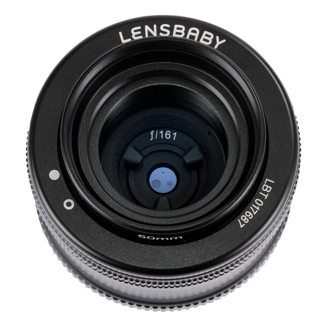 Lensbaby Fixed Body met Obscura 50 Optic Nikon F-mount objectief